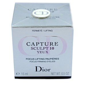 CHRISTIAN DIOR CAPTURE SCULPT 10 YEUX FOCUS FIRMING EYELIDS 15 ML/0.5 OZ. NIB